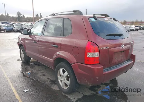2005 Hyundai Tucson Gl из США, поврежденный, VIN KM8JM12B55U121700